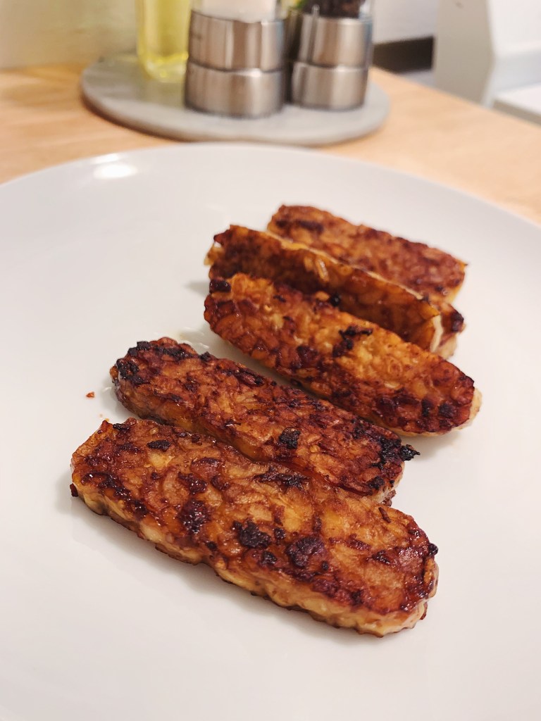 Vegan Tempeh Stir Fry with Peanut Sauce
